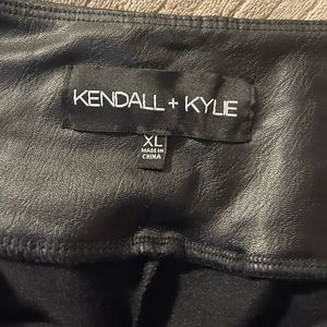 Kendal & Kylie leather jeans